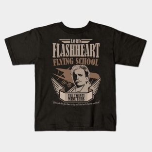 Lord Flashheart Flying School - The Twenty Minuters Kids T-Shirt